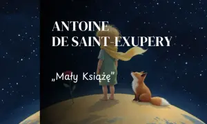 Mały Książę z lisem i różą na planecie. Czy to tęsknota za domem sprawiła, że opuścił planetę?