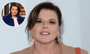 Alicja Resich Modlińska w zbliżeniu, z mniejszym zdjęciem w rogu.