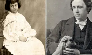 Dzieciństwo Alicji Liddell, inspiracji dla "Alicji w Krainie Czarów", i Lewis Carroll, autor tej magicznej opowieści.