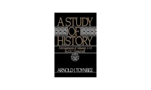 Okładka książki "A Study of History" Arnolda J. Toynbee, skrót D.C. Somervell.