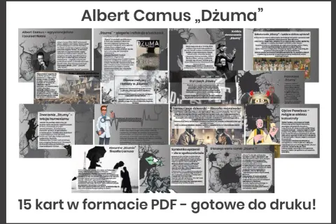 Bohaterowie „Dżumy” – ludzie w obliczu epidemii: doktor Rieux, Tarrou i inni. Ich postawy ukazują walkę z chorobą i ludzkie odruchy.