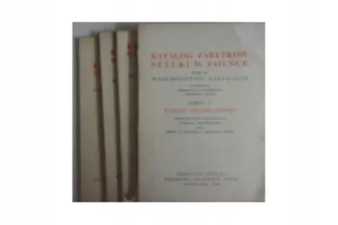 Katalog zabytków sztuki w Polsce, tom III, województwo kieleckie, powiat włoszczowski. Instytut Sztuki PAN, Warszawa 1990.