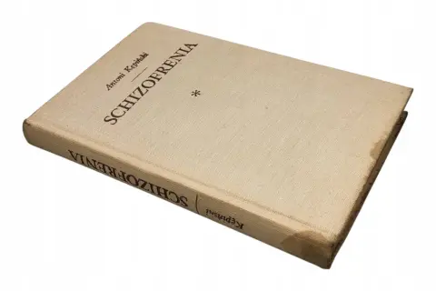 Okładka książki Antoniego Kępińskiego "Schizofrenia".