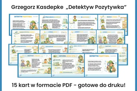 Grzegorz Kasdepke „Detektyw Pozytywka" – streszczenie, charakterystyka bohatera, motywy i tematy. Lektura uczy logicznego myślenia i obserwacji.