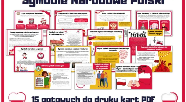 Polskie symbole narodowe: flaga, godło i hymn to elementy naszej tożsamości i dumy narodowej.