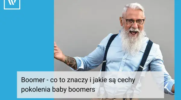 Uśmiechnięty boomer z siwą brodą i tatuażami, w okularach i szelkach. Kto to?