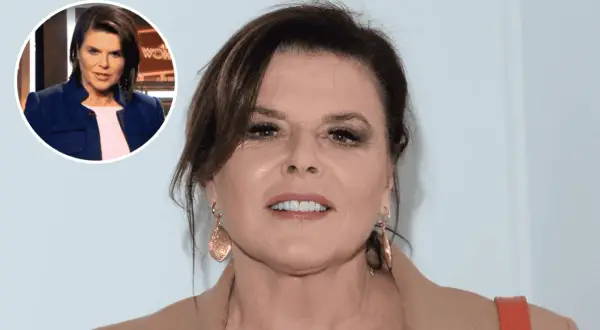 Alicja Resich Modlińska w zbliżeniu, z mniejszym zdjęciem w rogu.