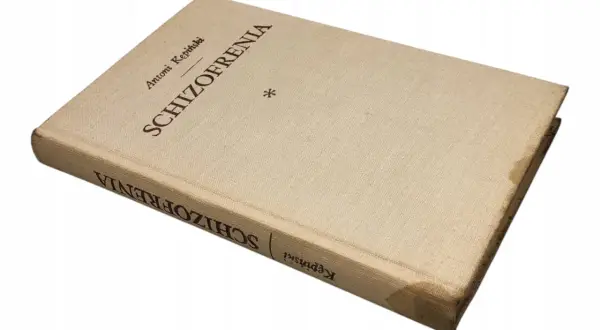 Okładka książki Antoniego Kępińskiego "Schizofrenia".