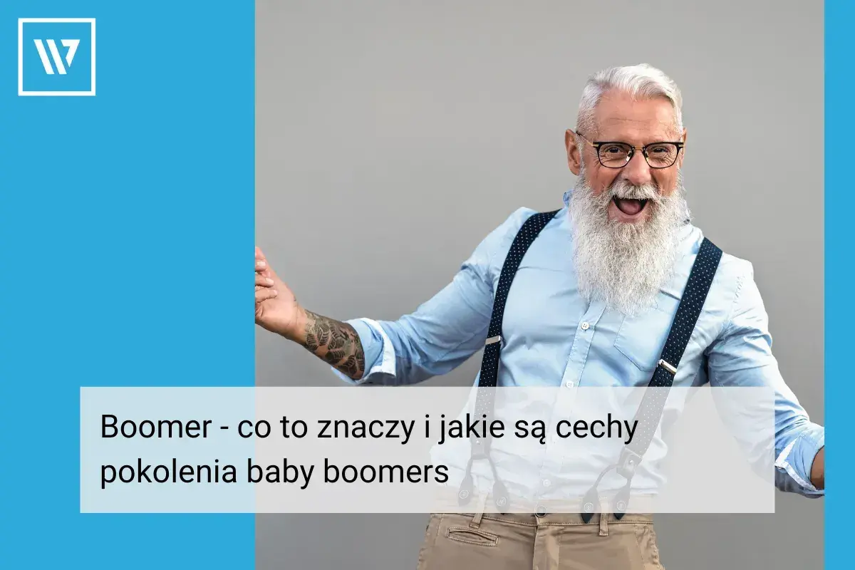 Uśmiechnięty boomer z siwą brodą i tatuażami, w okularach i szelkach. Kto to?