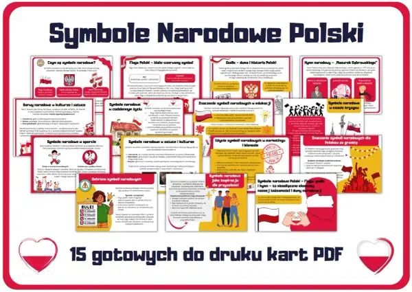 Polskie symbole narodowe: flaga, godło i hymn to elementy naszej tożsamości i dumy narodowej.